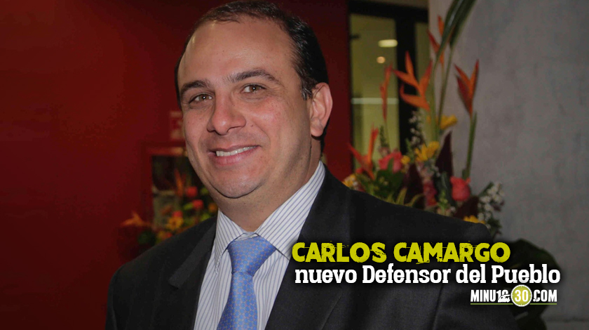 Carlos Camargo fue elegido por la Cámara de Representantes como nuevo Defensor del Pueblo