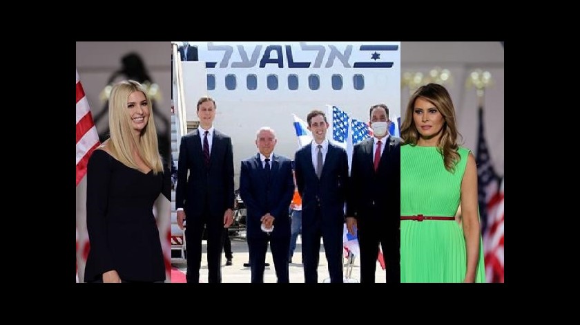 Ivanka Trump “mira a las alturas …”