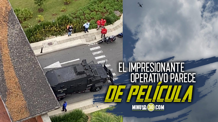 EN VIDEOS: ¿Cogieron a otro ‘duro’? La comunidad reporta tremendo operativo de la Policía en La Cola del Zorro 1 La comunidad reporta tremendo operativo de la Policia