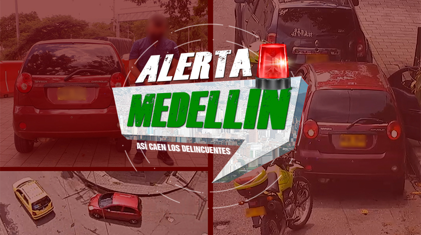 EN VIDEO: Con las manos en la masa cae un ladrón de vehículos en la Candelaria 1 Alerta Medellín