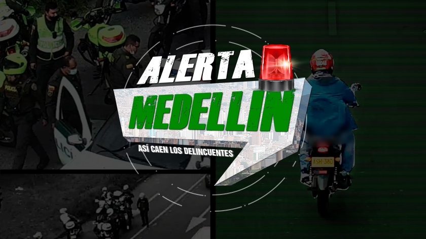 Delincuente en Patio Bonito fue captado por las cámaras de videovigilancia y se inicia su persecución 1 Alerta Medellín