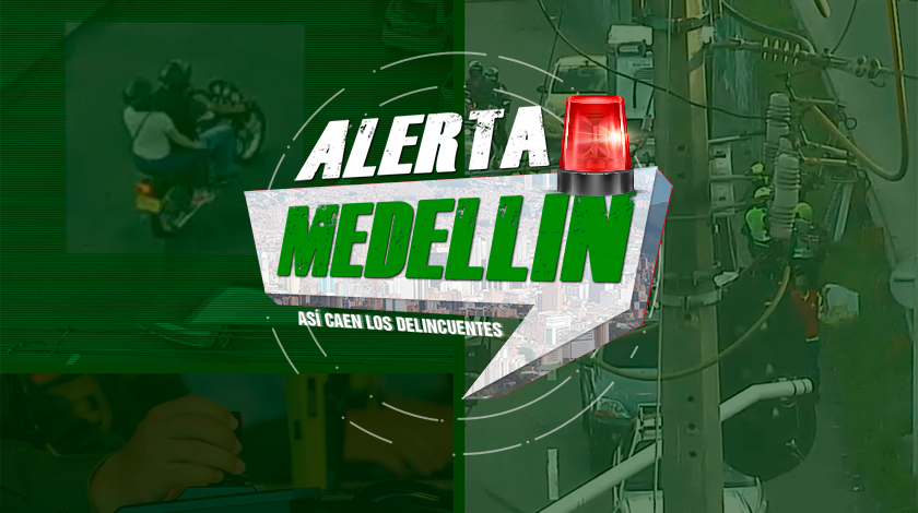 EN VIDEO: Cayó una pareja que paseaba por Laureles en una moto robada 1 Alerta Medellín
