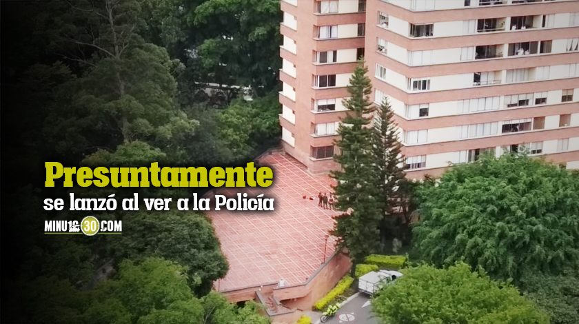 Sujeto cayo de un piso 17 en Conquistadores