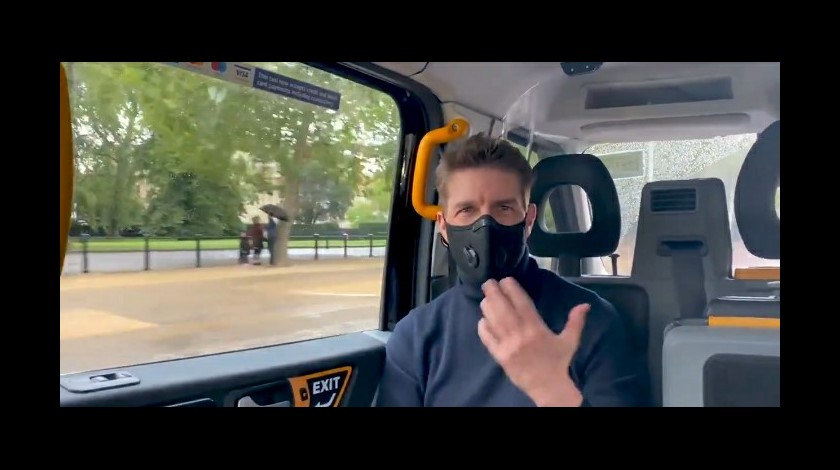 Tom Cruise se fue a cine y vio Tenet