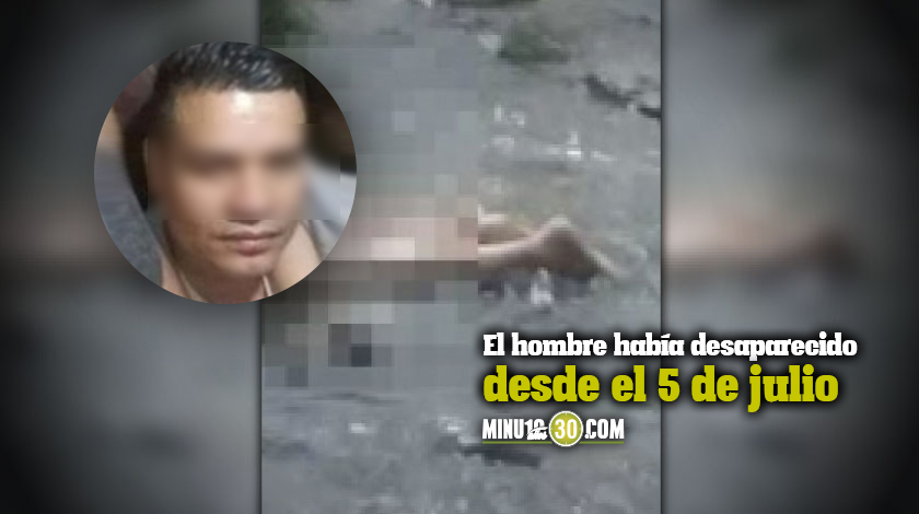 Un mes despues establecieron la causa de muerte de un hombre que hallaron en el rio Medellin