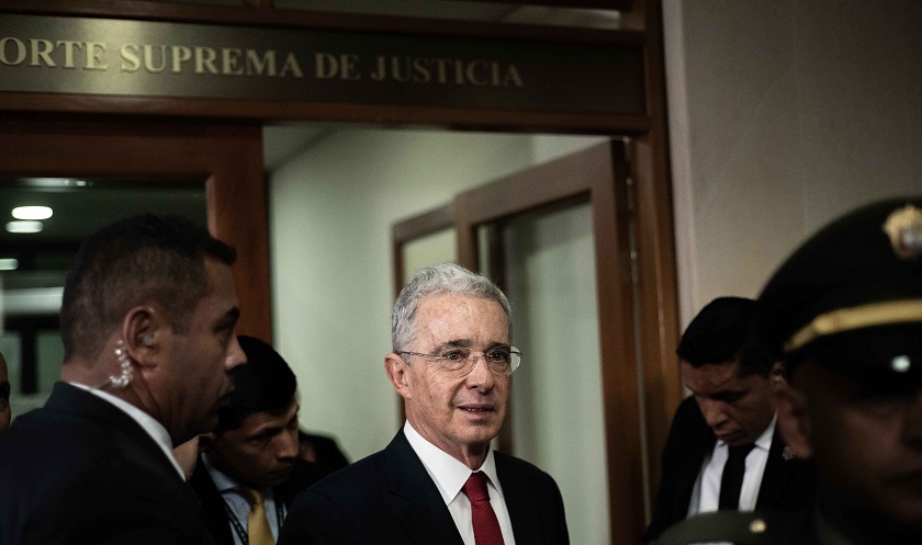Álvaro Uribe solicita a corte que entregue su caso a Fiscalía