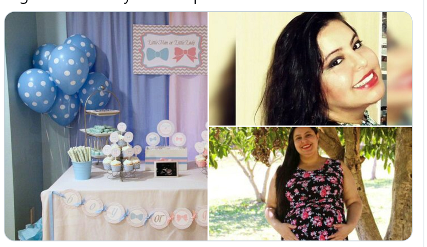 Embarazada muere tras baby shower sorpresa