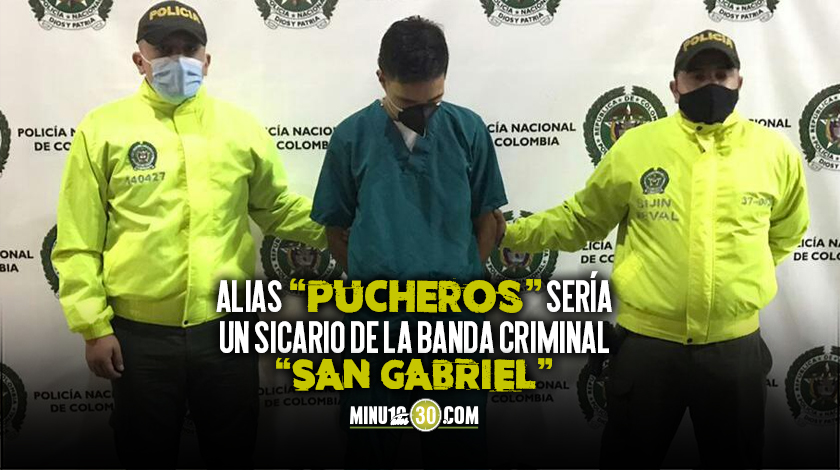 captura de alias Pucheros sicario seNalado de un triple homicidio