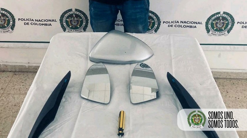 ¡Qué 'biblia'! Usaba un destornillador para hurtar autopartes de vehículos pero lo cogieron 1 Capturado por hurto en Envigado