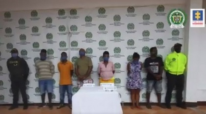 Capturados 6 presuntos integrantes de 'Los Miranda'