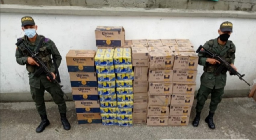 Cerveza de contrabando en Vigía del Fuerte