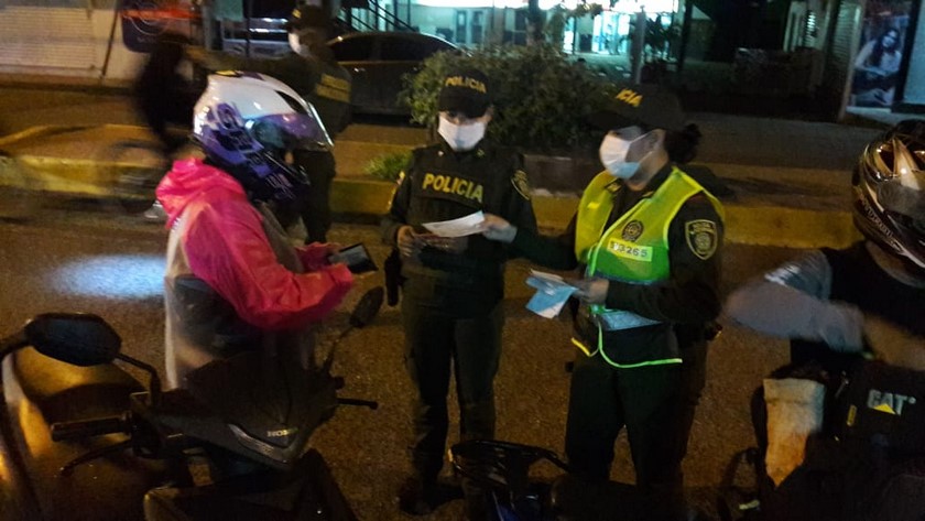 FOTOS: ¡No de papaya! Así son las campañas para prevenir el hurto en Chigorodó