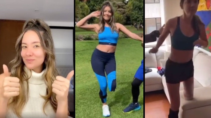 VIDEO: “Se me olvidó caminar”: Daniella Álvarez compartió los dolorosos ejercicios que debe hacer