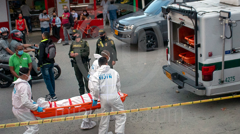 EN FOTOS Y VIDEO: ¡Doble homicidio! Murió el otro hombre baleado en un bus de Caldas, en el municipio de La Estrella 15 doble homicidio en la estrella 20 08 2020 2