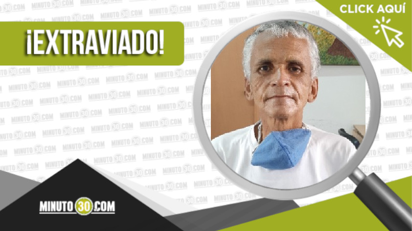 Hombre extraviado en Medellín