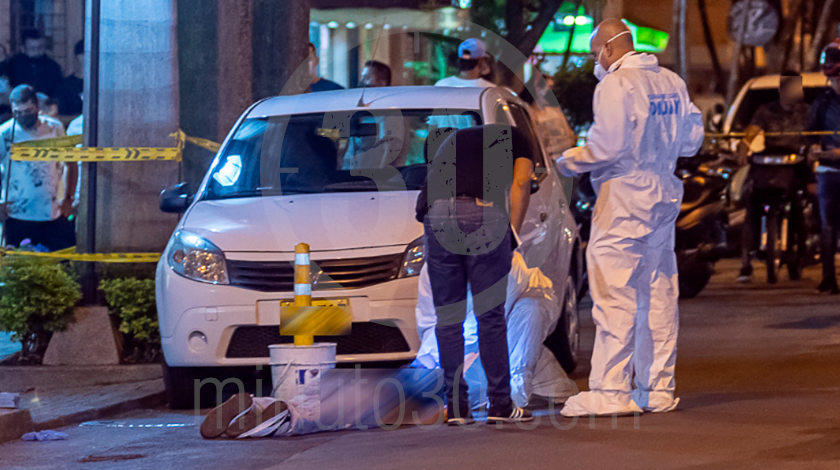 EN VIDEO: ¡Tremenda ‘plomacera’! De múltiples disparos mataron a un hombre en Belén San Bernardo 6 homicidio en belen san bernardo 28 08 2020 10