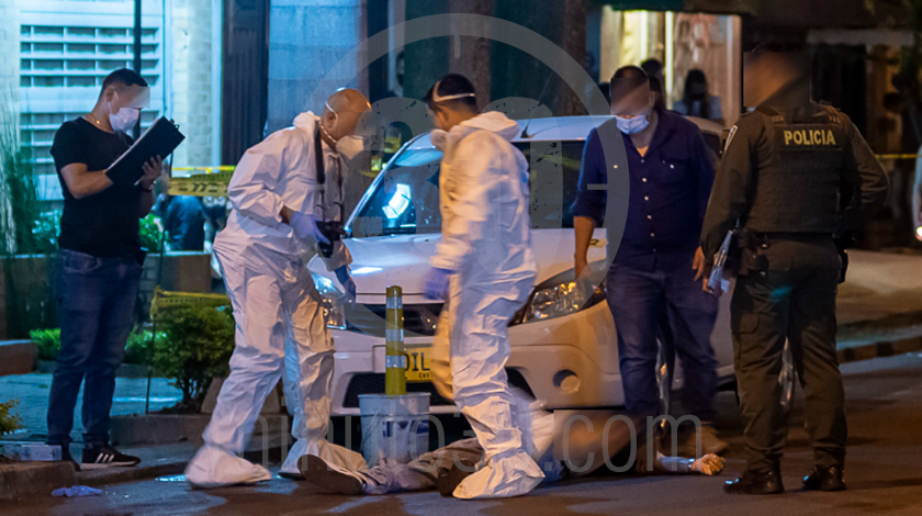 EN VIDEO: ¡Tremenda ‘plomacera’! De múltiples disparos mataron a un hombre en Belén San Bernardo 4 homicidio en belen san bernardo 28 08 2020 11