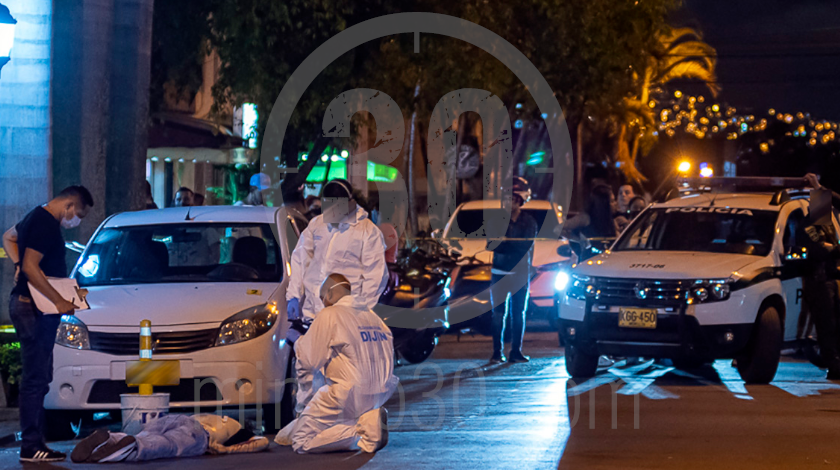 EN VIDEO: ¡Tremenda ‘plomacera’! De múltiples disparos mataron a un hombre en Belén San Bernardo 5 homicidio en belen san bernardo 28 08 2020 12