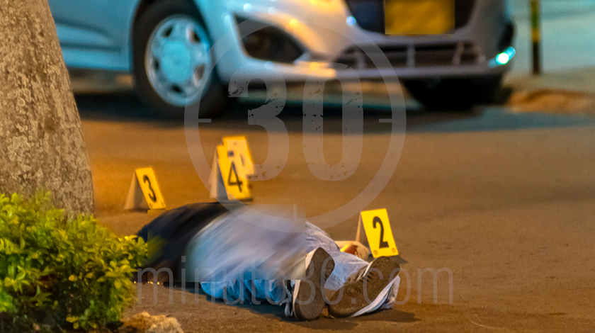 EN VIDEO: ¡Tremenda ‘plomacera’! De múltiples disparos mataron a un hombre en Belén San Bernardo 9 homicidio en belen san bernardo 28 08 2020 6