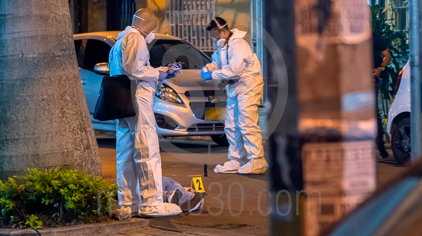 EN VIDEO: ¡Tremenda ‘plomacera’! De múltiples disparos mataron a un hombre en Belén San Bernardo 7 homicidio en belen san bernardo 28 08 2020 8