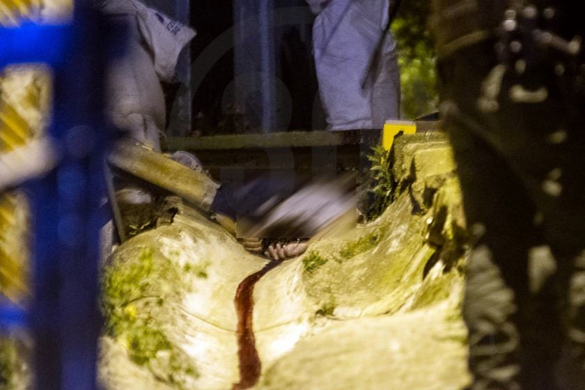 FOTOS Y VIDEOS: Le dieron bala hasta dejarlo tendido en plena vía de San Javier 4 homicidio san javier el socorro1