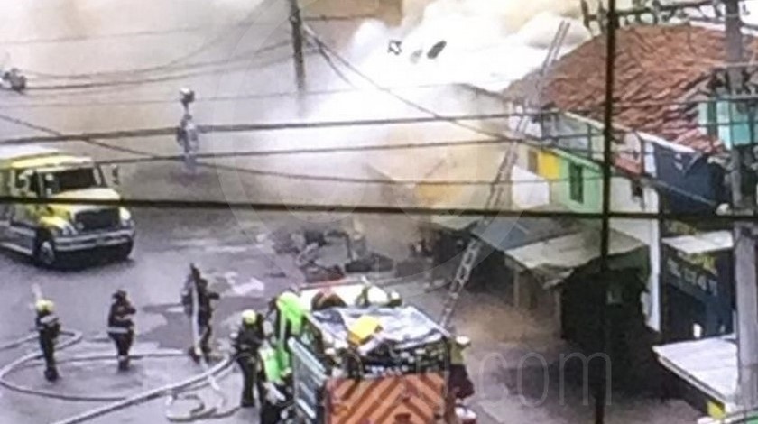 Incendio La Bayadera