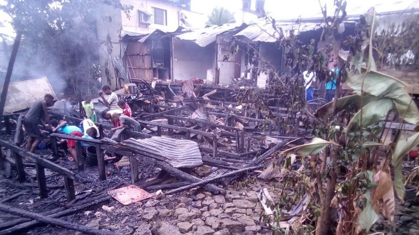 Incendio Vigía del Fuerte, Chocó