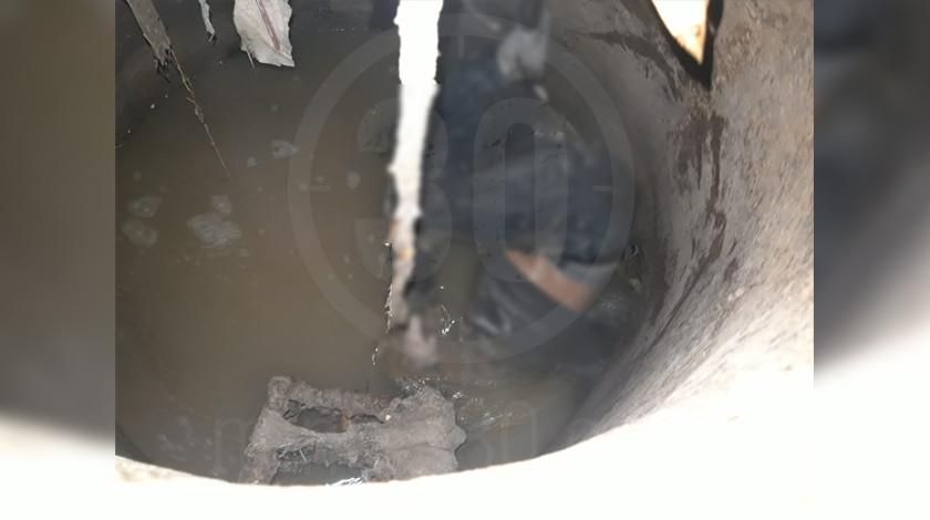 EN FOTO: ¡Qué impresión! Encontraron un muerto al interior de una alcantarilla de Envigado 2 interior Encontraron un muerto al interior de una alcantarilla de Envigado