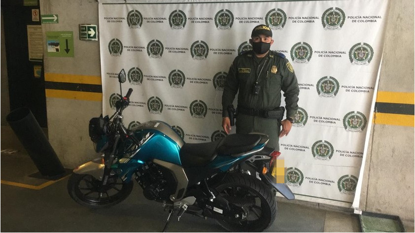 Moto recuperada en el barrio Buenos Aires 1 Moto recuperada en Buenos Aires