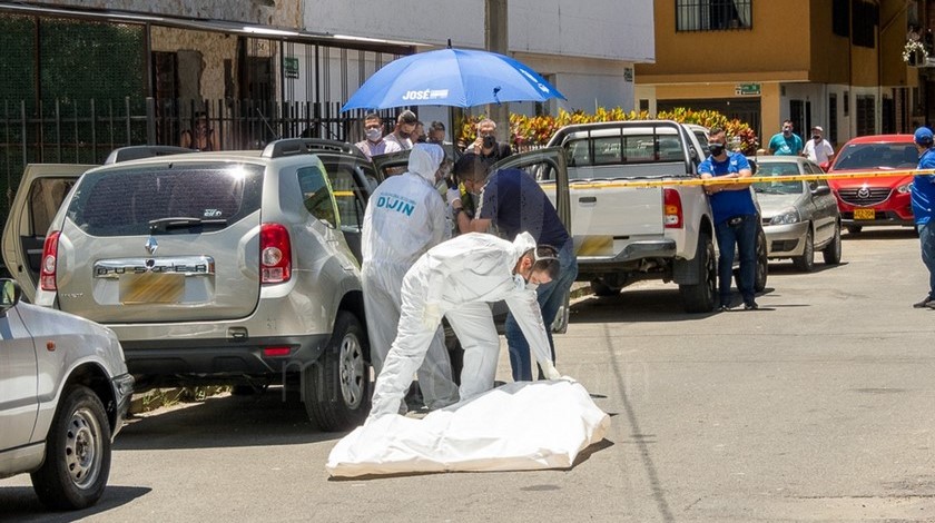 Muerto funcionario público Itagüí