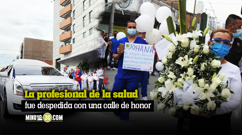 EN VIDEO: Se fue una heroína, murió de Covid- 19 una auxiliar de enfermería del Hospital General de Medellín