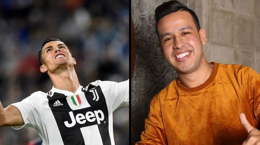 Misma pinta de Cristiano Ronaldo y Martín Elías