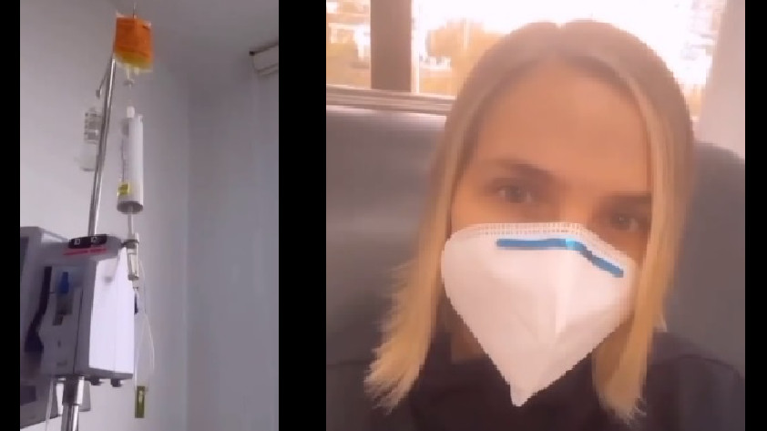 Primera quimio de Elizabeth Loaiza