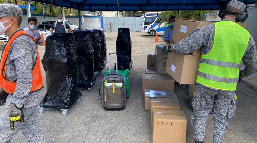 Entregaron material de bioseguridad en San Andrés