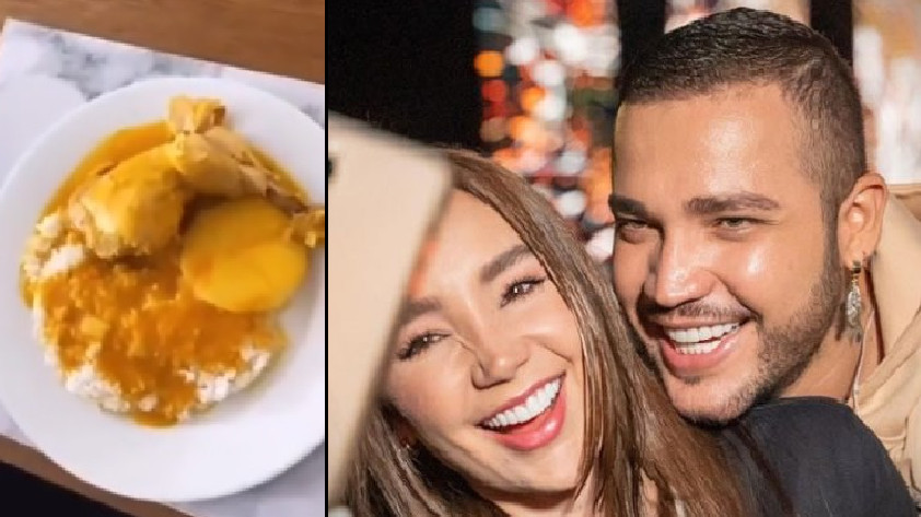 VIDEO: ¡Otro ‘sudado’! Paola Jara le volvió a cocinar este plato a Jessi Uribe pero esta vez sí le puso color