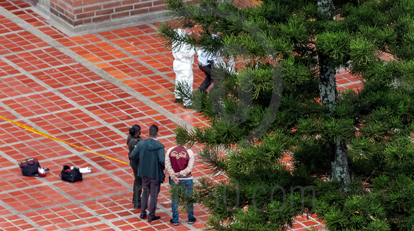 EN FOTOS: Así fue la inspección técnica del presunto ladrón que se tiró de un piso 17 en Conquistadores 5 suicidio de presunto ladron en conquistadores 23 8 2020 7