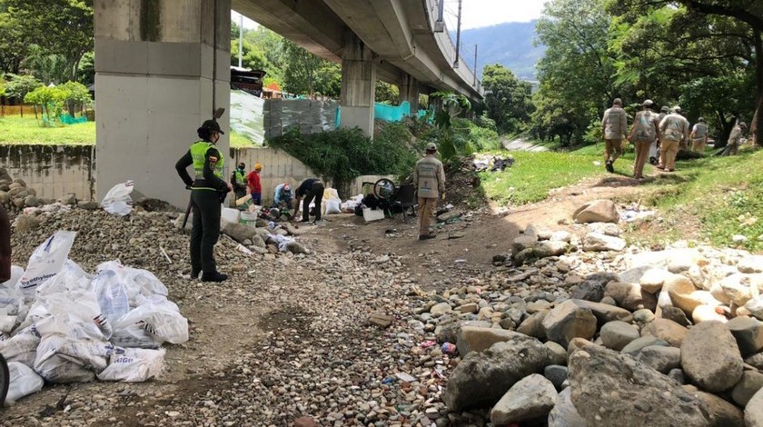 FOTOS: ¡Le dio ‘vida’ al sector de Suramérica!, así quedaron los bajos del Metro tras jornadas de limpieza
