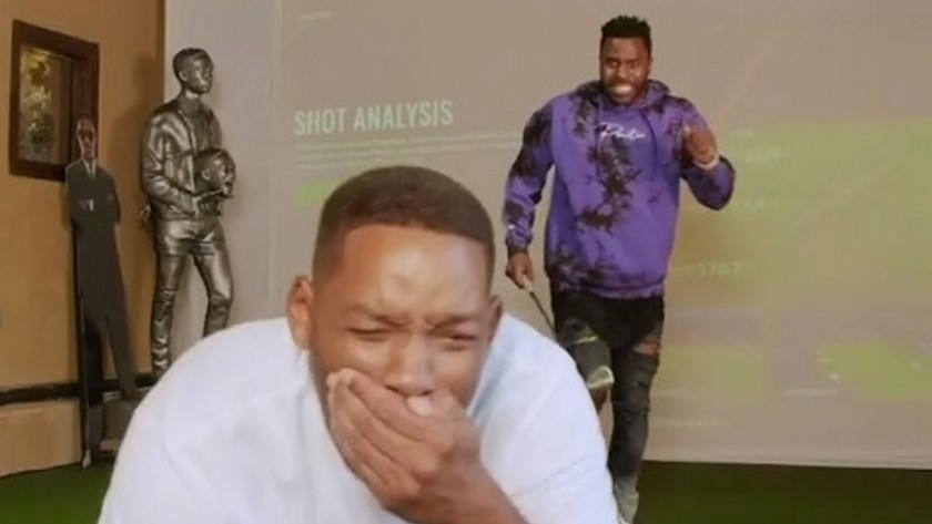 EN FOTO Y VIDEO: ¡Sus dientes ‘volaron’! Así quedó el actor Will Smith tras ‘duro golpe’ en juego de golf