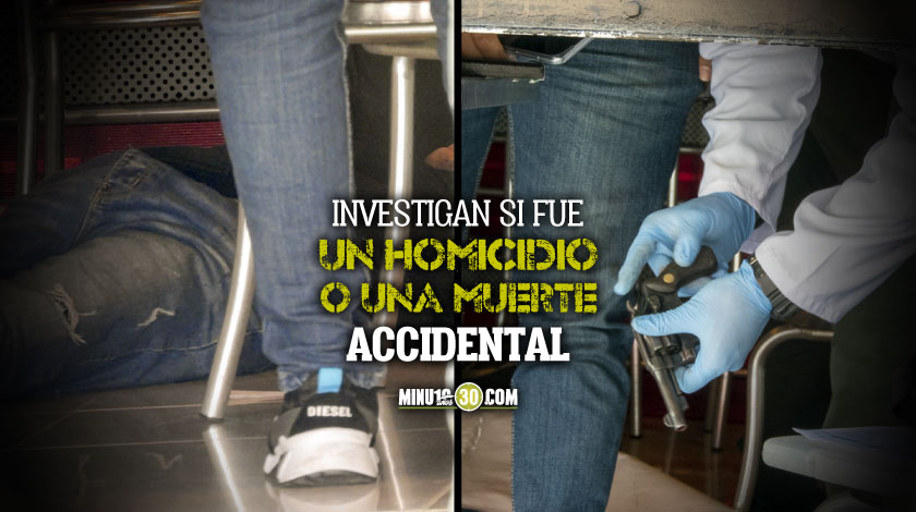 EN FOTOS: ¿Se disparó él mismo? Otra versión del presunto ladrón muerto en Bello, dice que él mismo se disparó de forma accidental 5 Asi fue la inspeccion del presunto ladron asesinado en un local de Bello 1