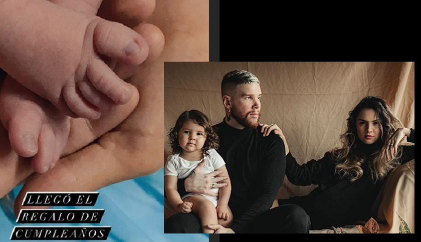 ¡Qué suerte! Nació la segunda hija de DIM y Danielle Arciniegas el mismo día que su hermanita