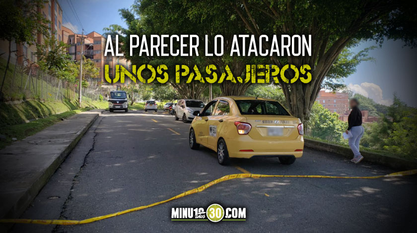 De varias punaladas mataron a un taxista en una calle de Robledo