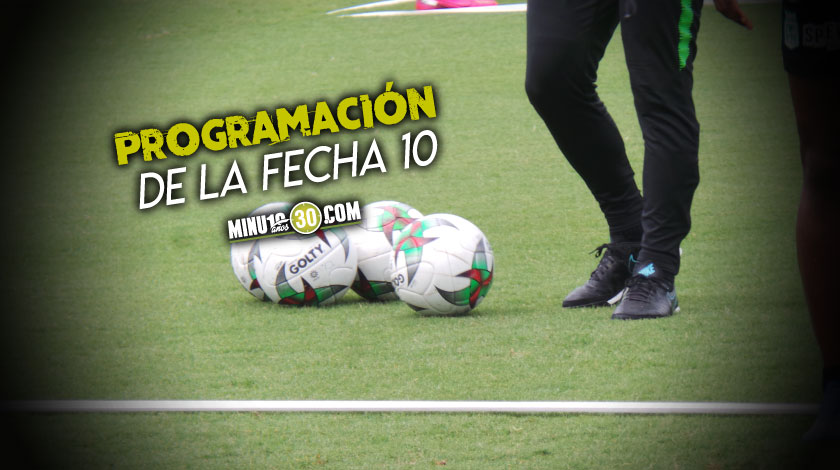 Programación fecha 10