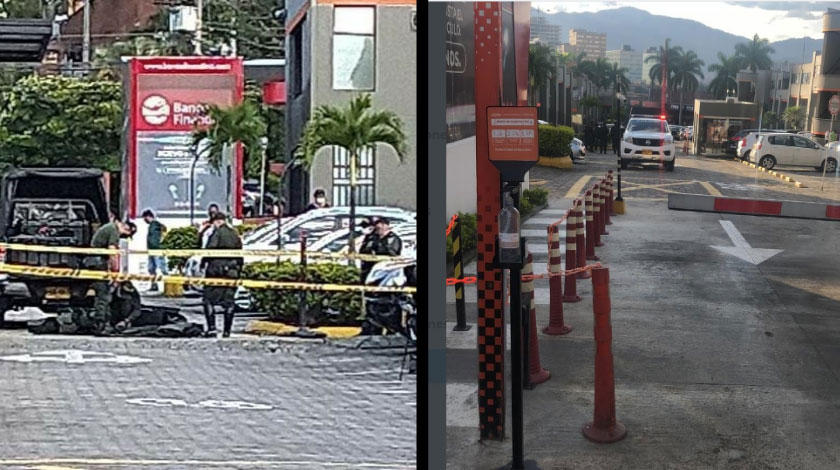 FOTOS: Al parecer se presenta una amenaza de bomba en el CC Automotriz de El Poblado 1 Emergencia en el Centro Automotriz del Poblado por posible artefacto