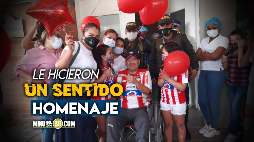 VIDEO: ¡Guerrero! Después de luchar dos meses contra el Covid fue dado de alta un empleado del hospital de Chigorodó