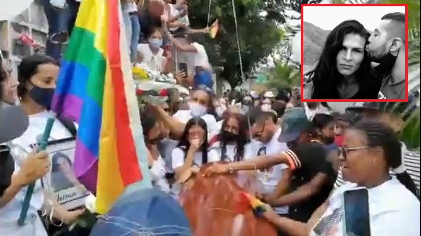 VIDEOS: Con multitudinaria caravana, le dieron el último adiós a Juliana Giraldo en Jamundí
