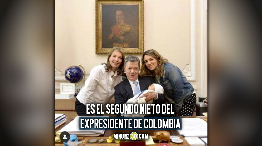 FOTO: ¿Se parece al abuelito? La familia Santos le dio la bienvenida a su nuevo integrante