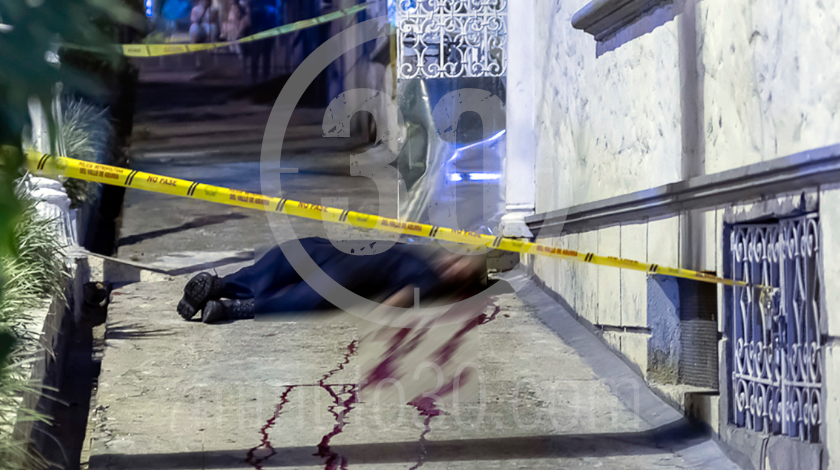 EN FOTOS Y VIDEO: Un vigilante informal fue asesinado en vía pública de Prado Centro 3 MUERTO EN PRADO CENTRO 25 09 2020 3