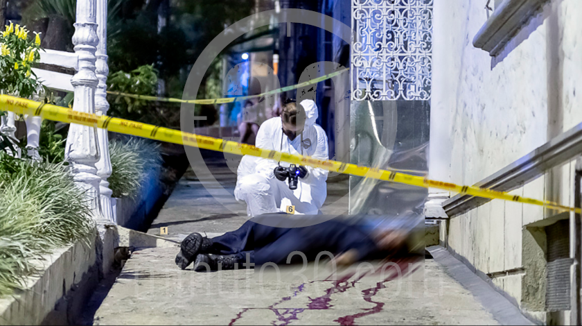 EN FOTOS Y VIDEO: Un vigilante informal fue asesinado en vía pública de Prado Centro 6 MUERTO EN PRADO CENTRO 25 09 2020 6