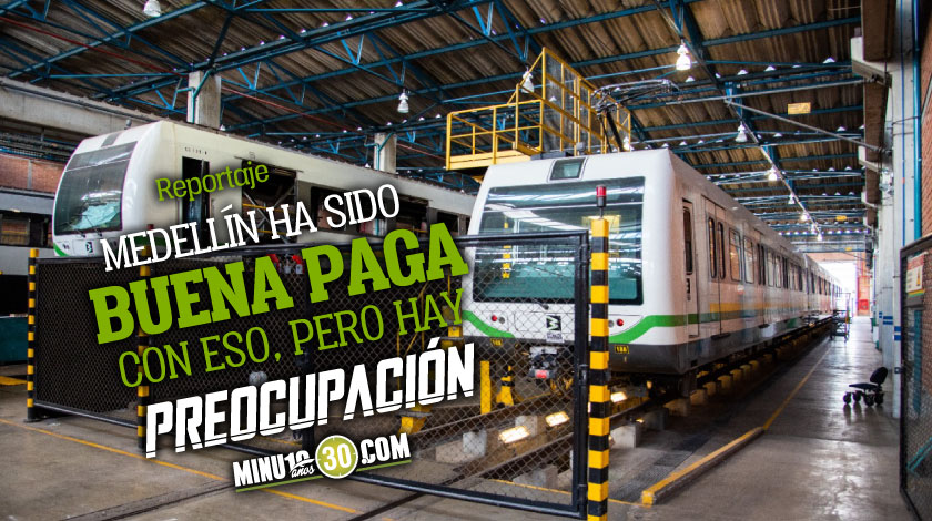 Medellín le pide al gobierno que no le cobre por tres años la vieja deuda del Metro, que presenta serio déficit