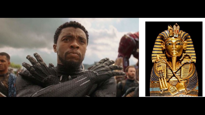 El origen del cruce de brazos de Pantera Negra